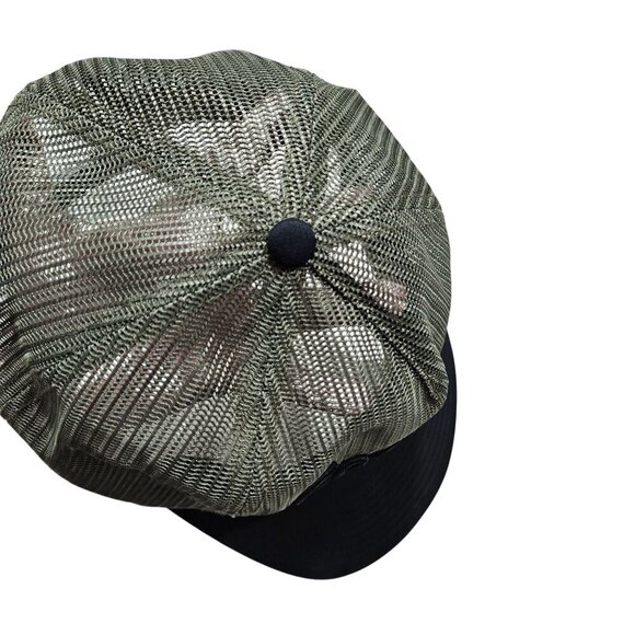 Good Life Brewery‎ Co. Olive Green Black Mesh Snapback Hat Orange Rope Trucker - Picture 7 of 8